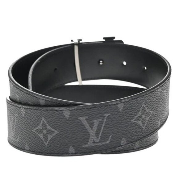 LOUIS VUITTON LV Initiales Belt 40mm 85/34 Monogram Eclipse Black M9043 70RL372 main image 5